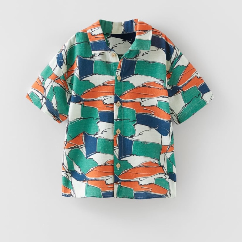 ZARA TODDLER COLORFUL SHIRT